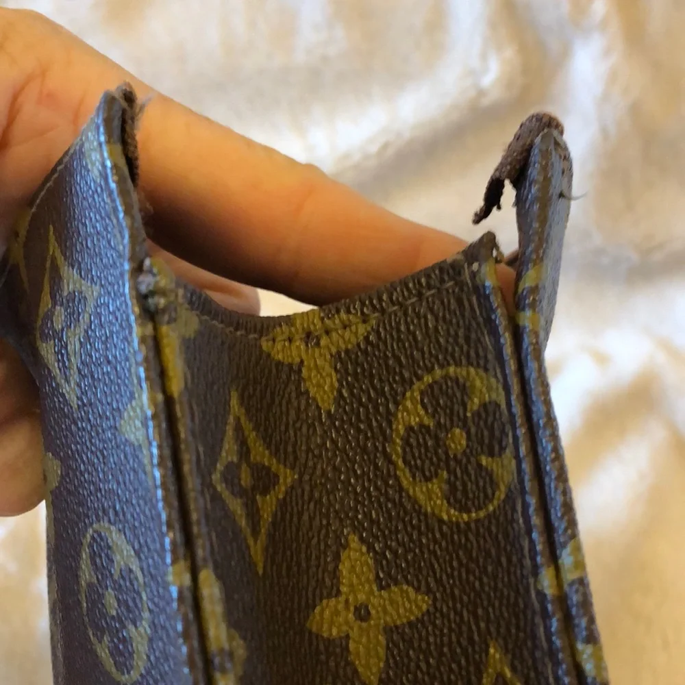 Louis Vuitton Brown Monogram Cosmetic Pouch